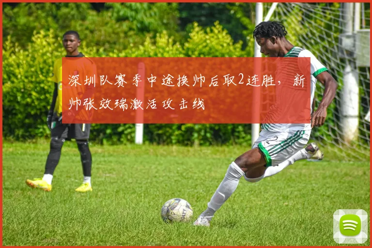 深圳队赛季中途换帅后取2连胜,新帅张效瑞激活攻击线